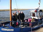 Tope fishing off Wells, Norfolk