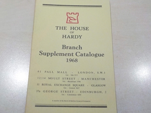 The House of Hardy Angler's Branch Supplement catalogue 1968