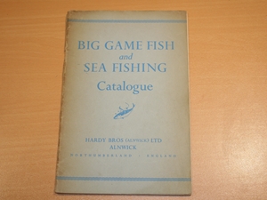Hardy's Big Game Fish and Sea Fishing Catalogue 1953