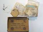 Assortment of casts and traces in Hardy box