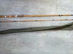 Cambrian 7' Fly Fishers of Wales 2 piece split cane spinning rod
