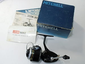 Mitchell 300A Boxed with Boxed Spare Spool and Extras