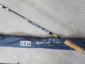 DAM Quicksilver Carp Rod  11' (3.3m) 2lb Test Curve